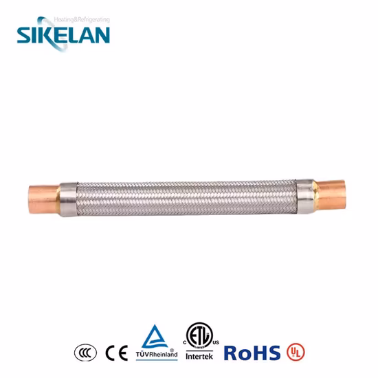 OEM Customized 304 Stainless Steel Air Conditioner Refrigeration Vibration Eliminator